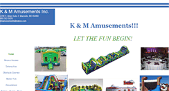 Desktop Screenshot of kmamusements.com